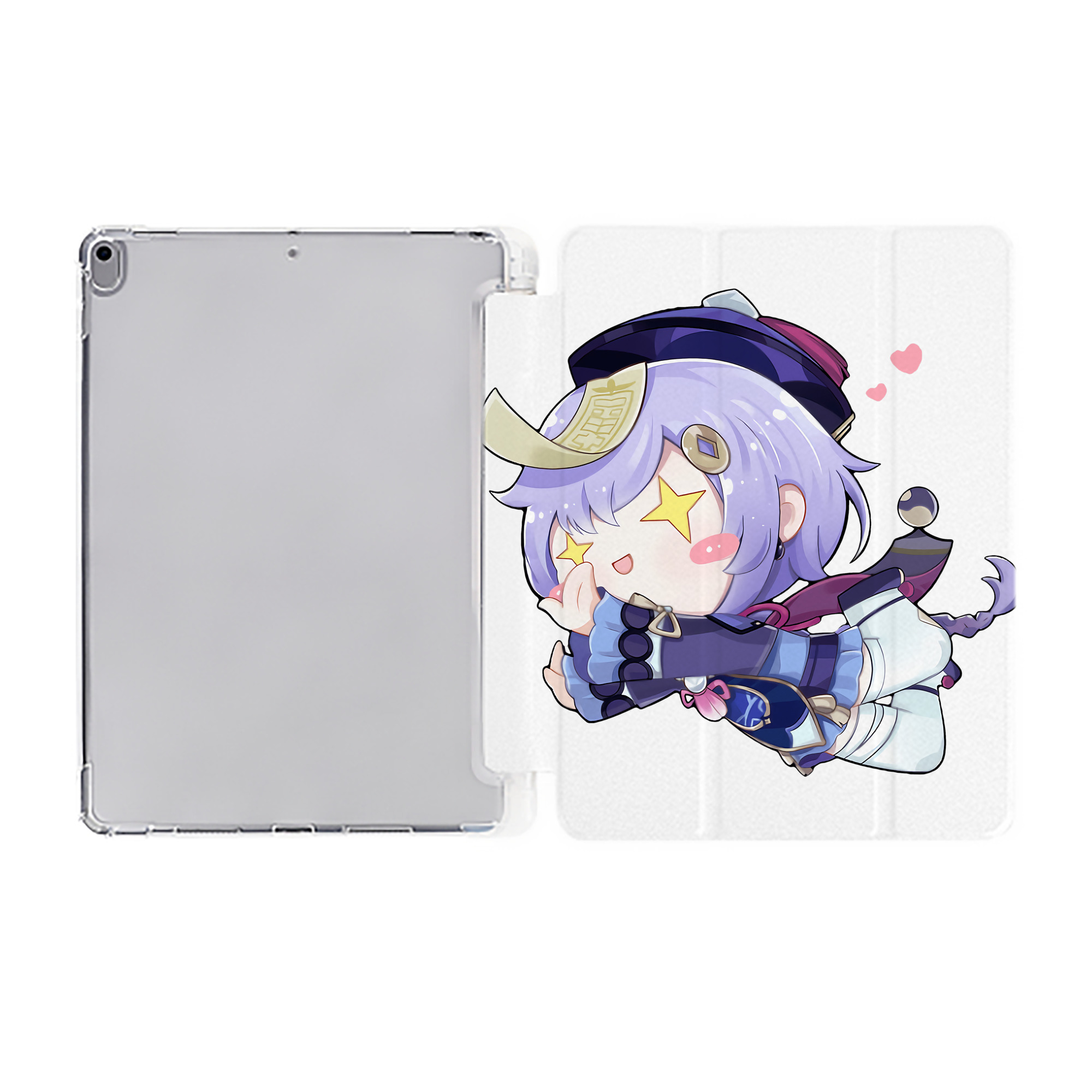 げんし神 七七 なな  genshin Nana IPad ケース ペン収納付き 三つ折りスタンド PUレザー×シリコン 対応機種9.5/10.5/10.9インチ
